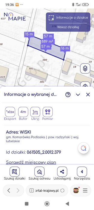 Działka zabudowa zagrodowa /siedlisko 23,5 ara Wiski - Widok 3