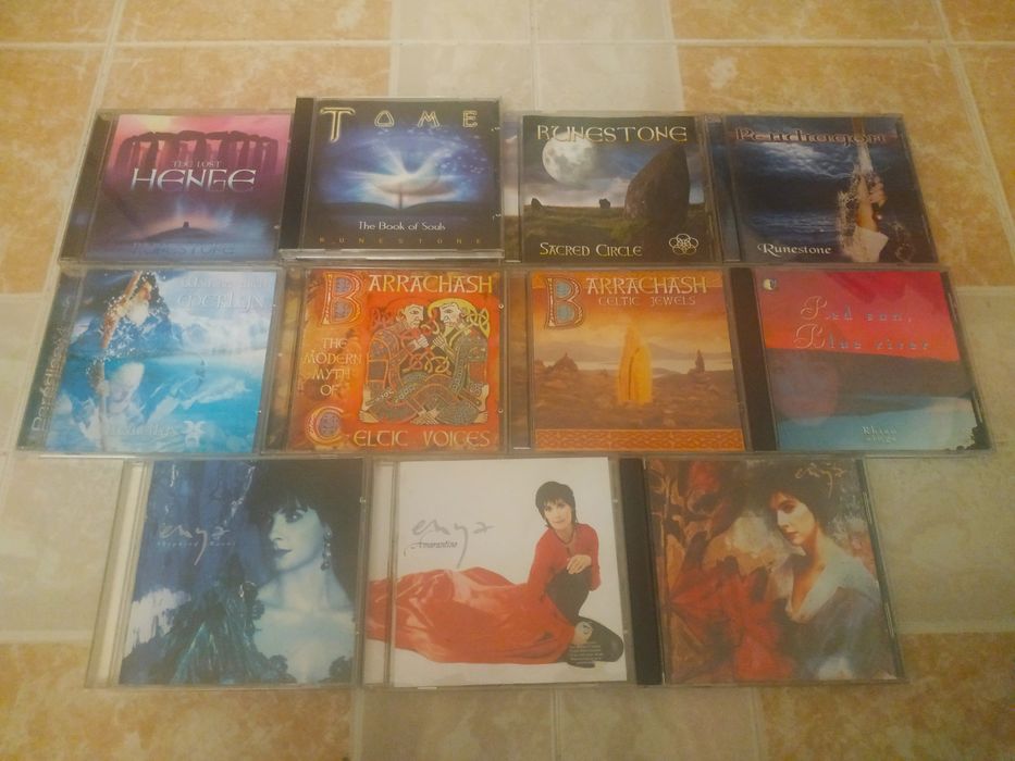 Vários CD Electrónica World New Age Oriental Africana Celta Yoga Reiki