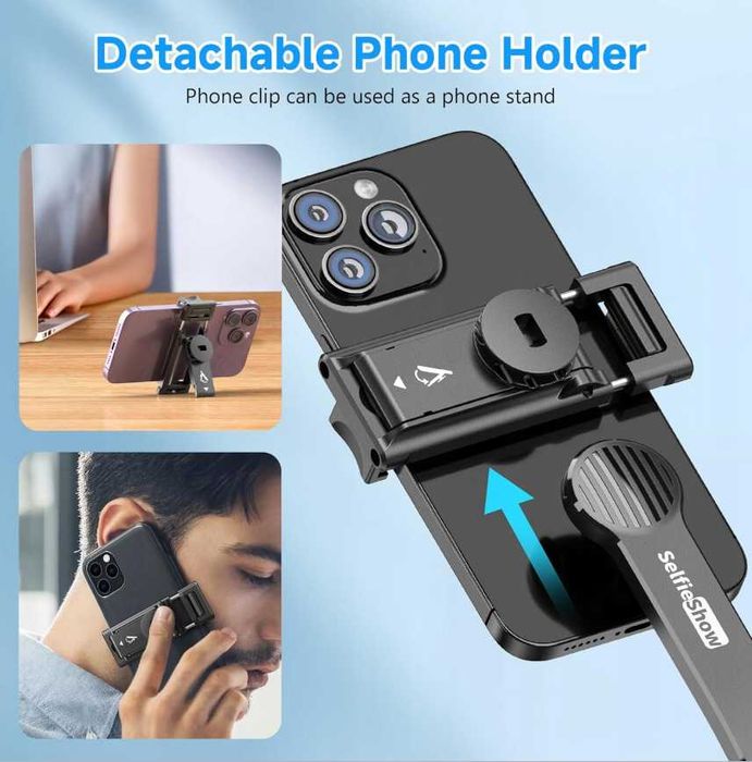 Selfie-stick SelfieShow Q01 czarny