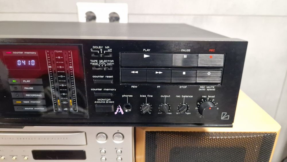 Kaseciak, deck Luxman K-112 3-głowicowy