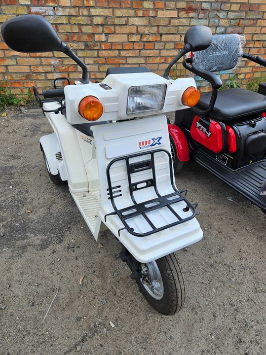 Трицикл gyro 600-2000W / електро трайк електроскутер вантажний