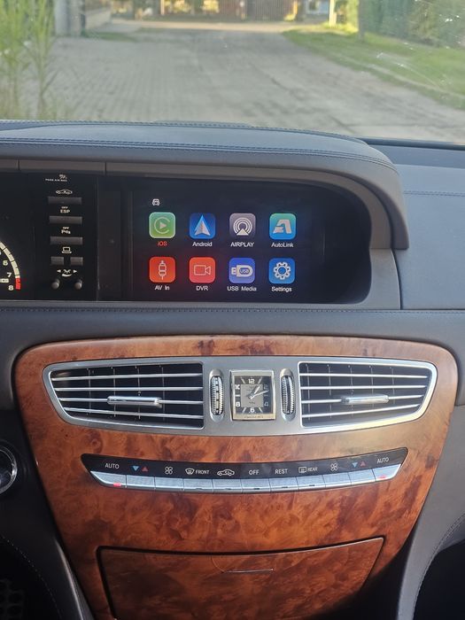 W221 / W216 Carplay Android Auto Moduł