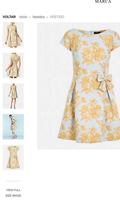 Vestido GLOBE, tamanho S, em ótimo estado