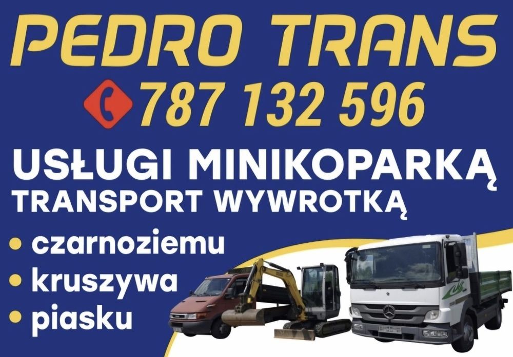 Sychy Beton, Piasek, Żwir, Prace Ziemne i Wykopy