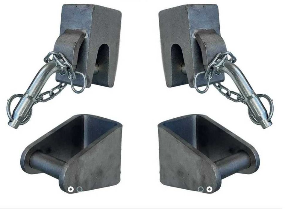 Szczęka + widełki I=38 do wywrotki  28 Ton komplet 2 szt.