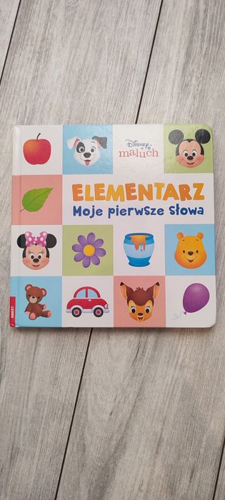 Elementarz Moje pierwsze słowa Disney Maluch