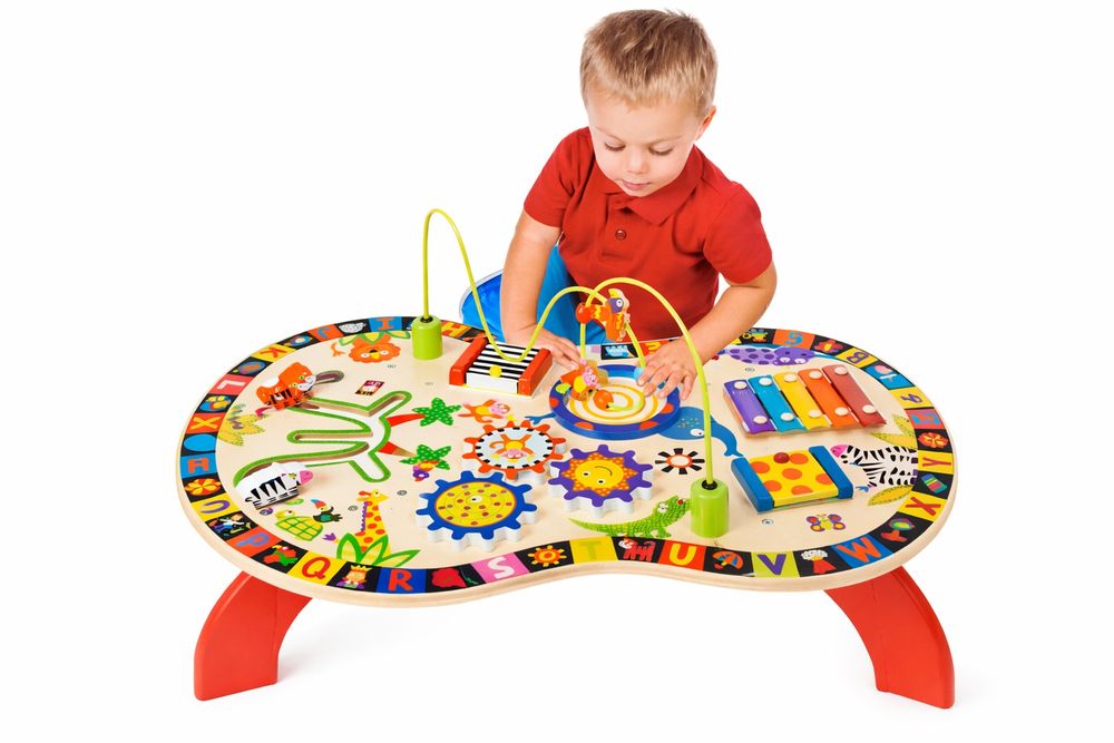 Розвиваючий музичний столик Alex jr sound and play busy table