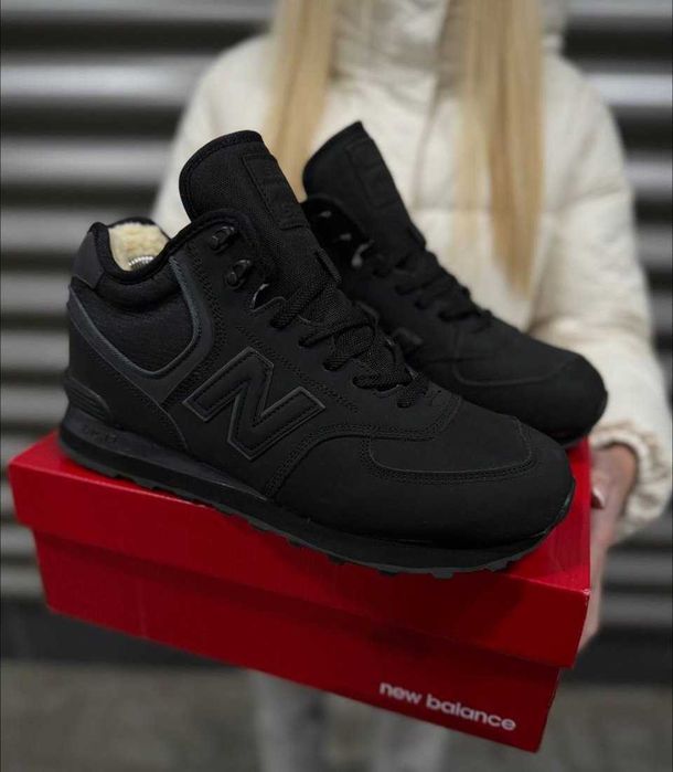 !ХУТРО! New Balance 574 High (Gore-Tex) Black 41 42 43 44 45 46