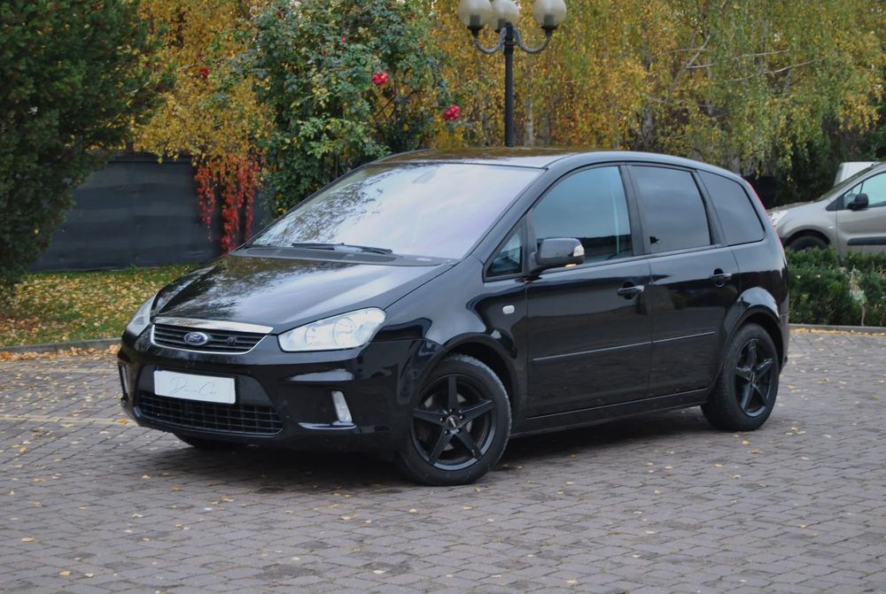 Ford C-MAX GWARANCJA, LIFT, 2009, 1.8 Benzyna, Titanium, Panorama, Niski przebieg