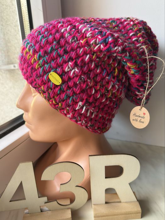 Czapka handmade zimowa