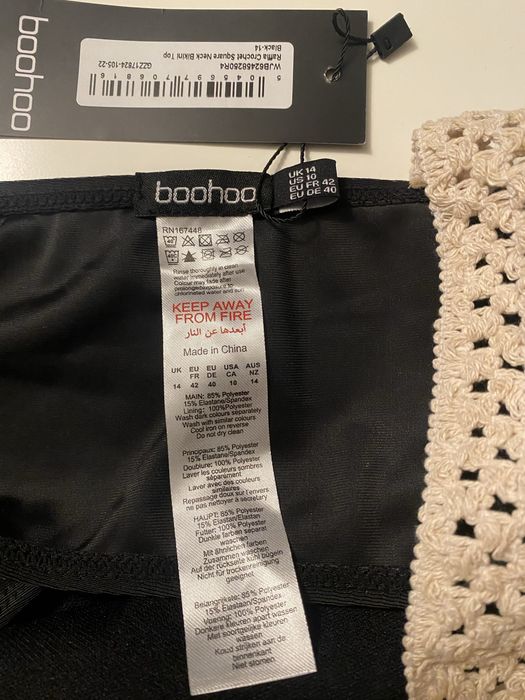 Top, Stanik, Góra od kostiumu, bikini, boohoo