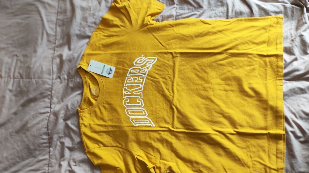 Dockers od Levi's żółty t-shirt rozm XL
