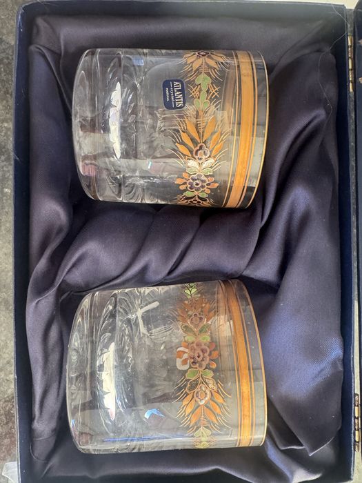 Copos de whisky em cristal Atlantis
