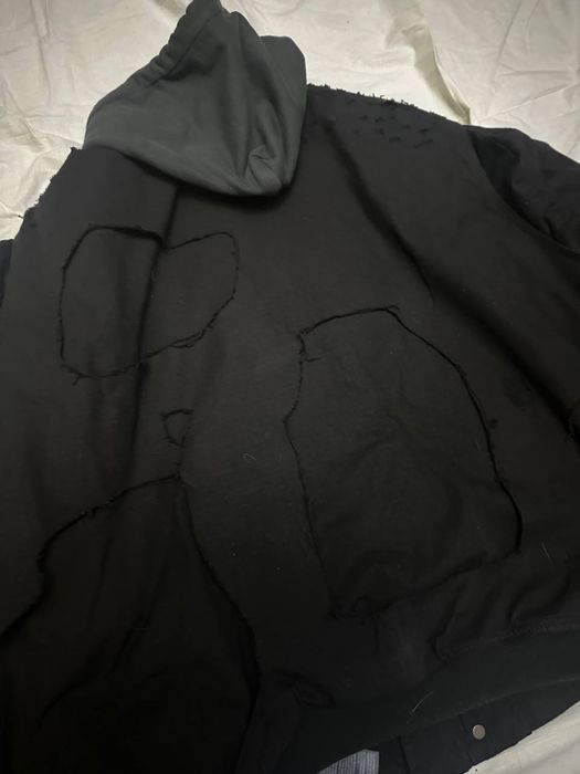 Куртка balenciaga distressed rick opium archive