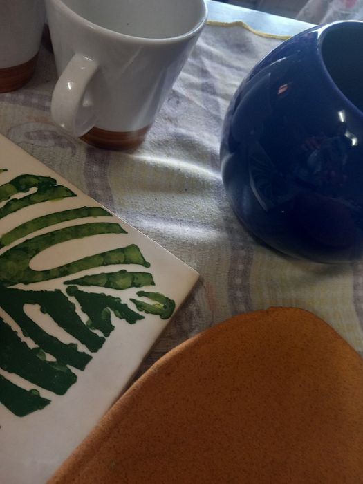 Várias peças decorativas