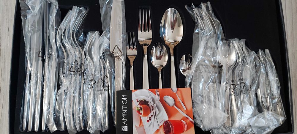 Ambition prato 36sztuk nowe Sztućce noz lyzka widelec
