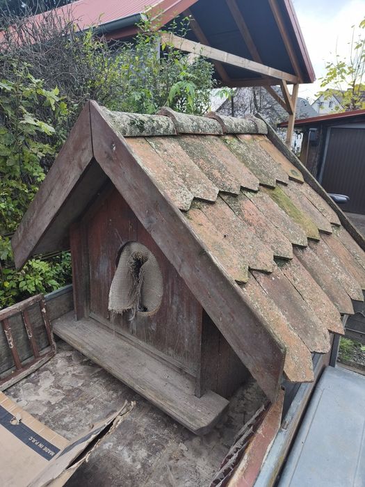 Buda dla psa ocieplana