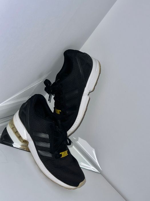 Buty czarne dla kobiet damskie 39  adidas sznurowane unisex sportowe stan dobry używane