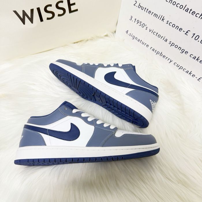 Air Jordan 1 Low Niebieskie