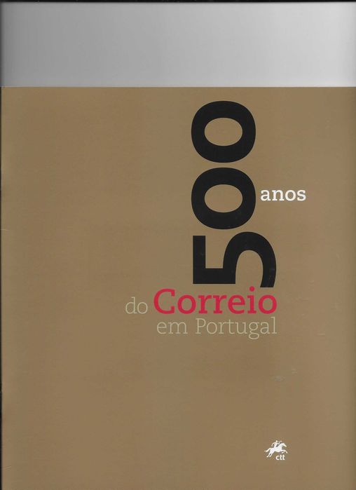 Brochura 500 anos dos Correios em PORTUGAL - 2017