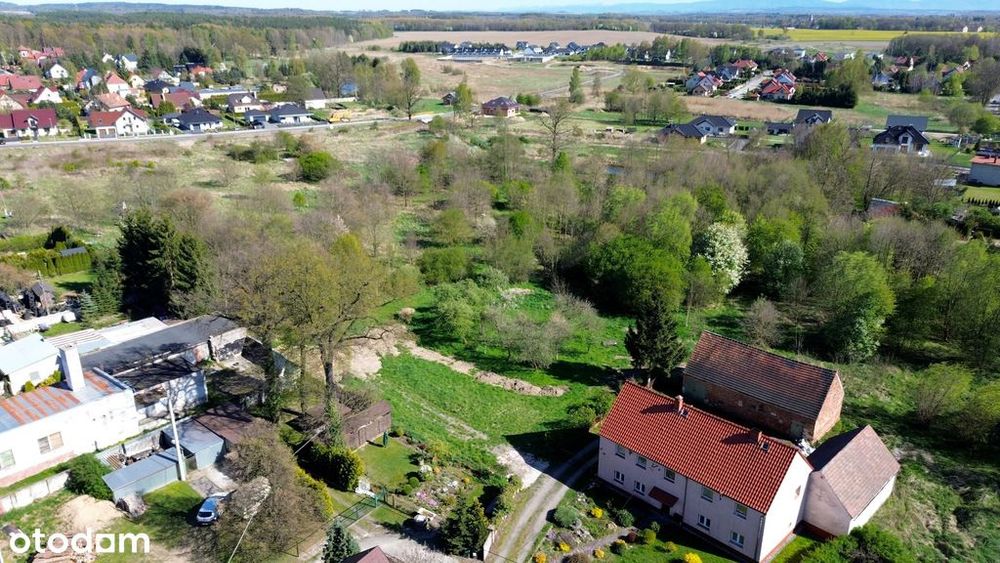 działka mieszkaniowa z usługami, pow. 1546 m2
