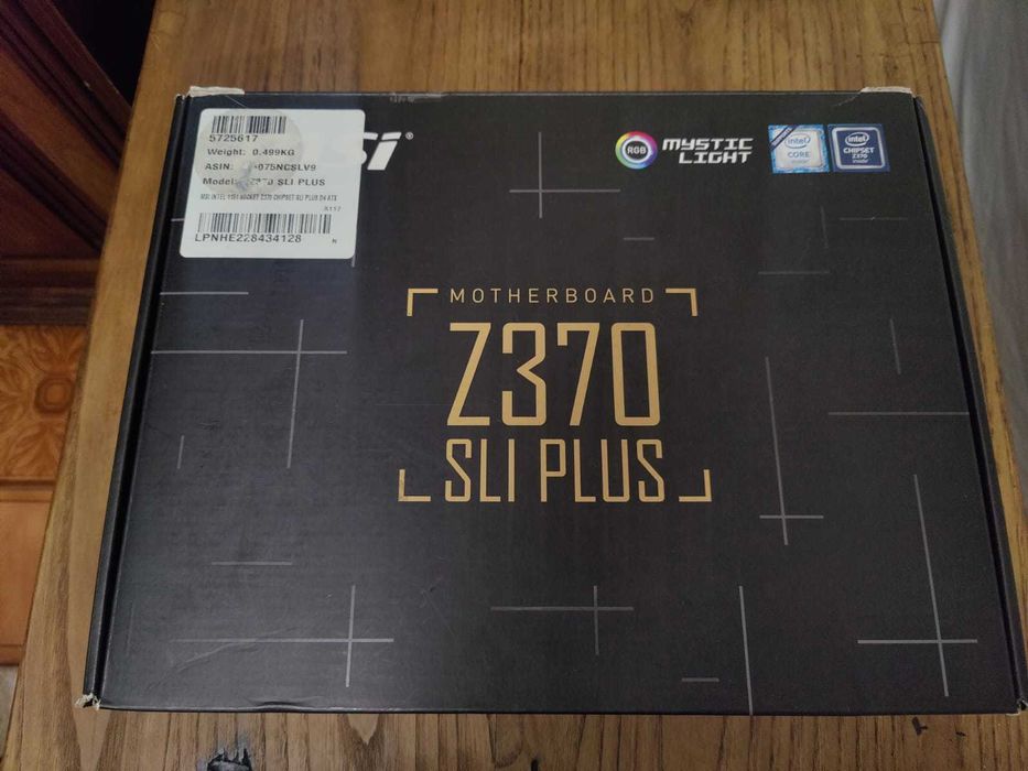 COMPONENTES: i7 8700 • GTX 1080 8gb  •  MSI Z370 SLI Plus