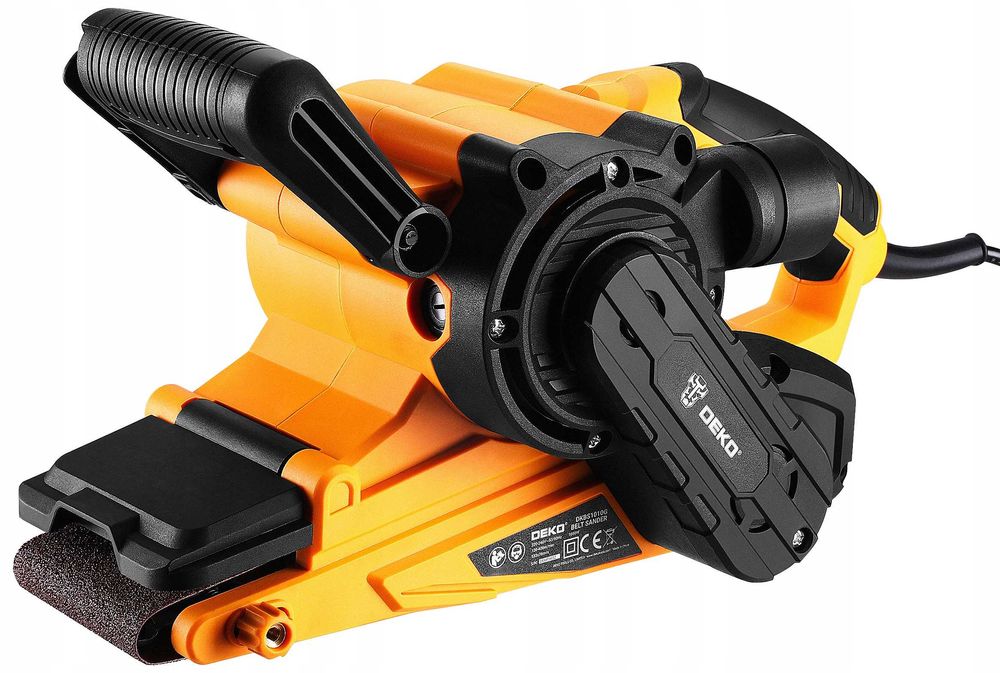 Szlifierka Taśmowa Sieciowa Do Drewna 1010W Czyszczarka Taśmówka Deko