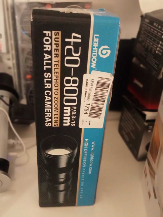 Lente 120€.Fotográfica longo alcance. Oportunidades