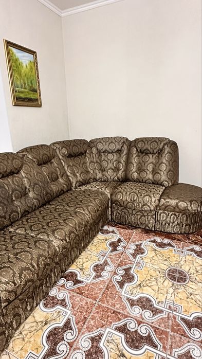 Диван уголок и кресло