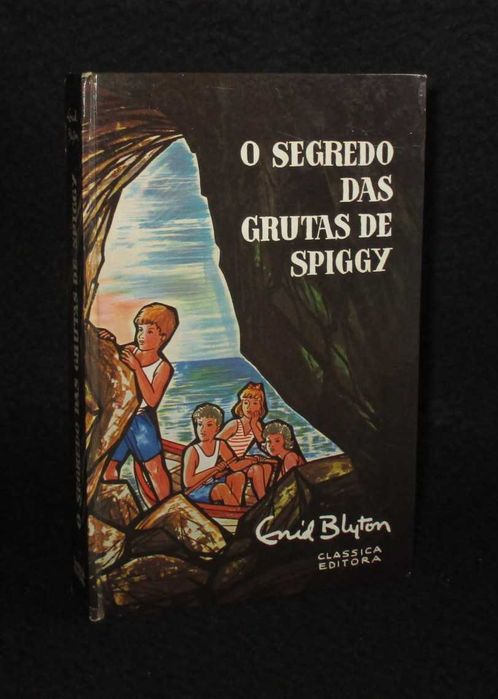 Livro O Segredo das Grutas de Spiggy Enid Blyton