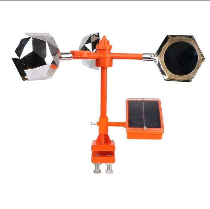 Odstraszacz ptaków wron szpaków gołębi czapli obrotowy odblask dźwięk