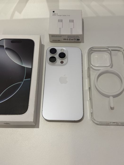 iPhone 16 Pro, 91% kondycji, Jak Nowy / Gwarancja / Faktura