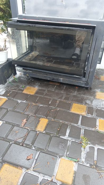 Камин, каминофен, топка угловой