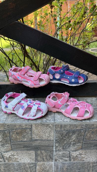 26.27.28.29.30.31р Спортивные сандали на девочку новые