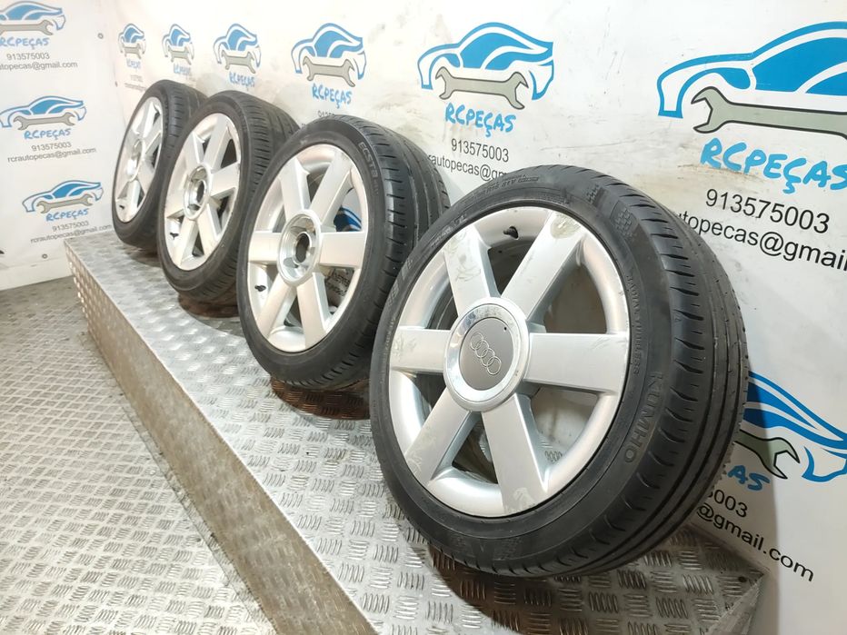 Conjunto Jantes 16 Originais Audi A2 6J ET35 5x100