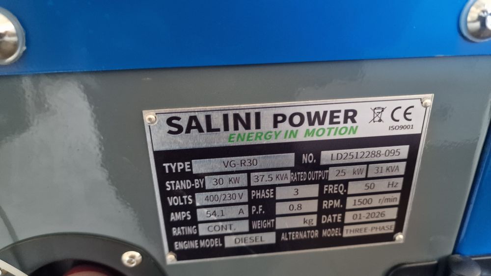 Geradores novos de 31 kva a diesel
