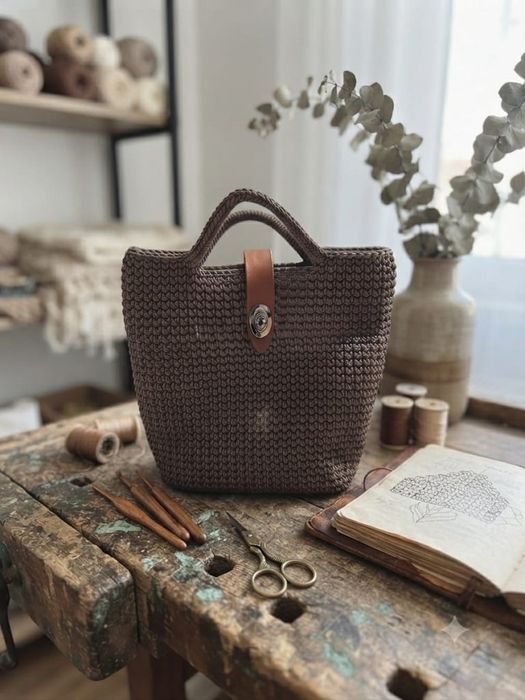 Unikatowa torebka handmade