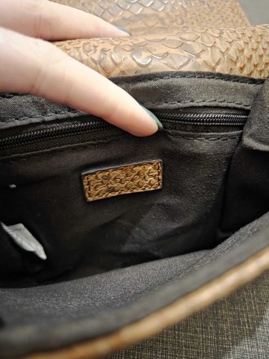 Carteira Parfois Envelope – Snake Print + Corrente