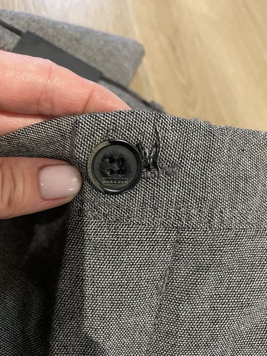Spodnie męskie casual skinny Zara 38