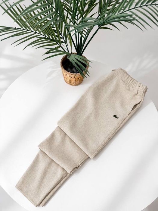 Штани Lacoste (льон) s,m,l,xl
