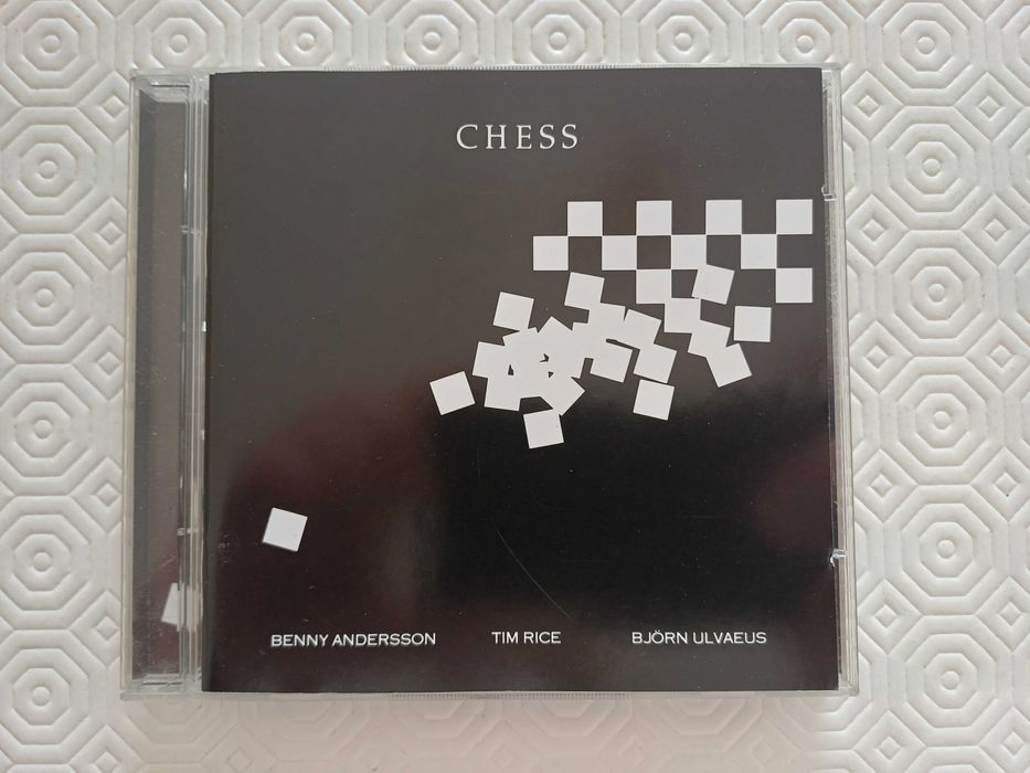 CD duplo CHESS de Benny Andersson, Tim Rice e Björn Ulvaeus