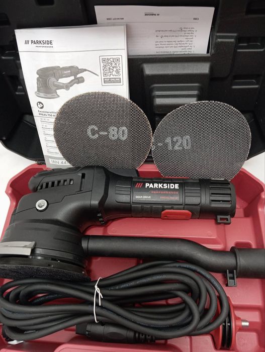 Ексцентрикова шліфувальна машина parkside PPEXS 750 A1, шліфмашинка