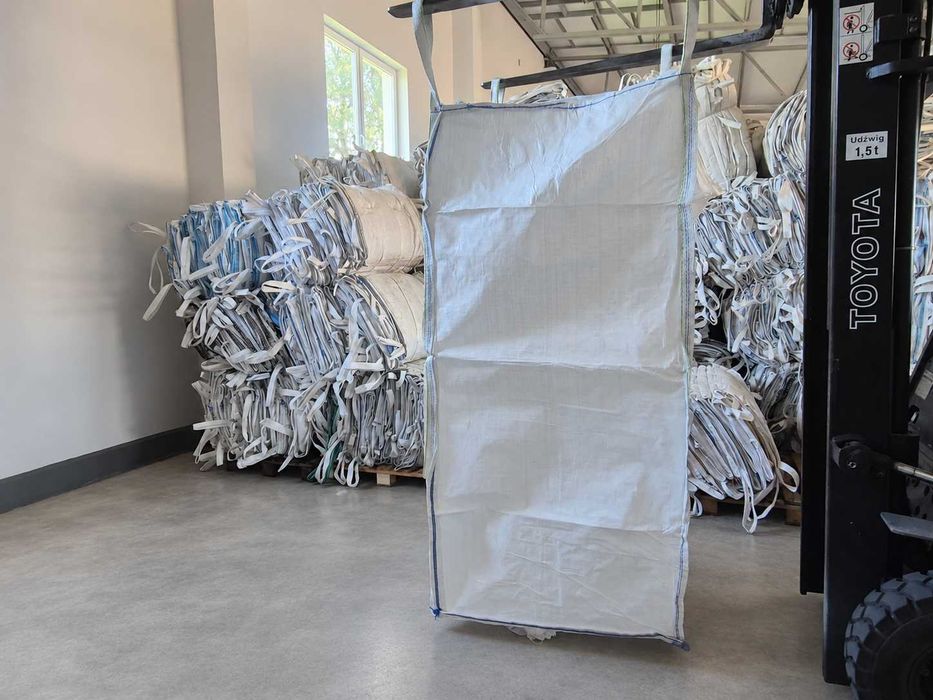 Big Bag 90x90x190 używane – czyste, duże worki