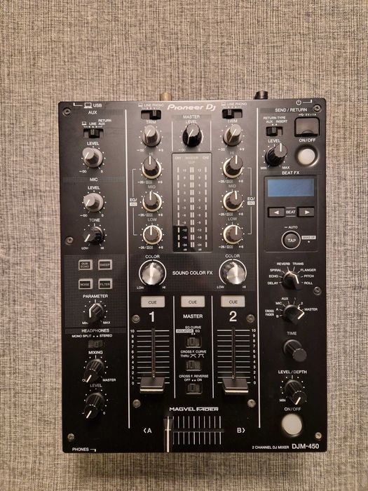 Pioneer DJM 450 mesa mistura dj