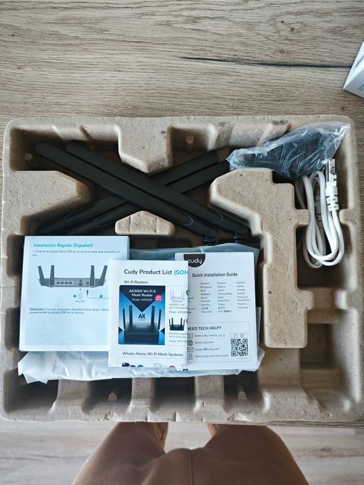 Router 4G Cudy New LT400 LTE64586163245058123