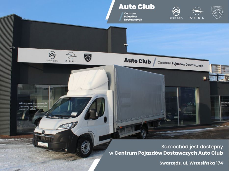 Opel Movano  L4 2.2 diesel 180 km Skrzynia z plandeką 10ep 4900x2200x2350