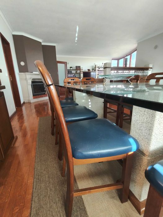 MESA JANTAR + 10 cadeiras