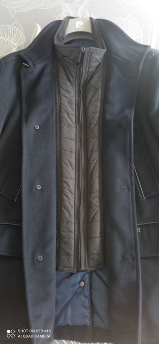 Wełniany płaszcz Pierre Cardin- jak NOWY!
