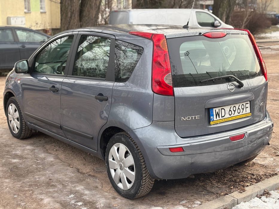 Nissan Note 2008 1.5 diesel Najtańszy diesel w PL