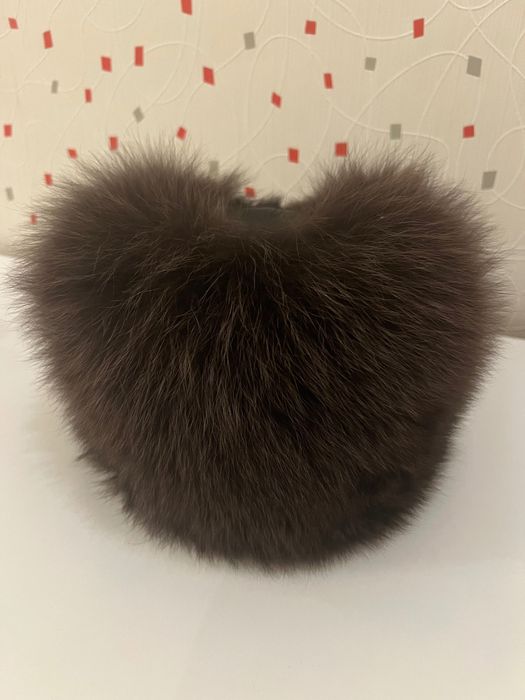 Шапка з цільного песця